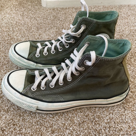 Olive green Chuck 70s Converse - Picture 2 of 9